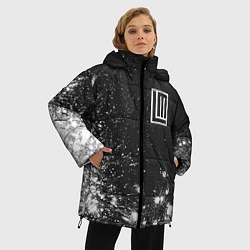 Куртка зимняя женская LINDEMANN ЛИНДЕМАНН, цвет: 3D-светло-серый — фото 2
