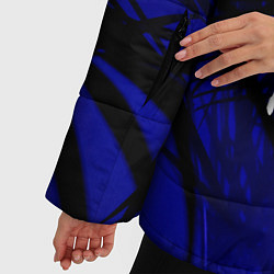 Куртка зимняя женская Не трогай меня, цвет: 3D-черный — фото 2