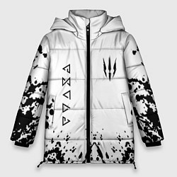 Куртка зимняя женская The Witcher, цвет: 3D-светло-серый
