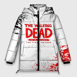 Куртка зимняя женская Ходячие мертвецы, цвет: 3D-светло-серый