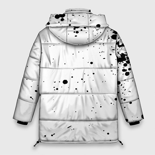 Женская зимняя куртка Death Note / 3D-Светло-серый – фото 2