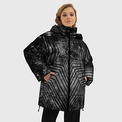 Куртка зимняя женская BRING ME THE HORIZON, цвет: 3D-светло-серый — фото 2