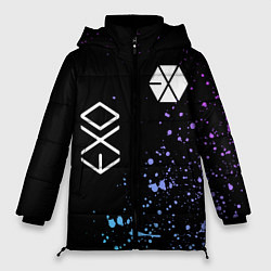 Куртка зимняя женская EXO BAND, цвет: 3D-черный