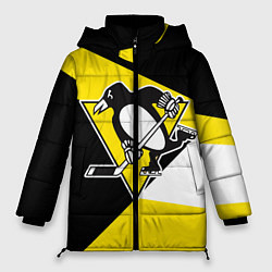 Куртка зимняя женская Pittsburgh Penguins Exclusive, цвет: 3D-светло-серый