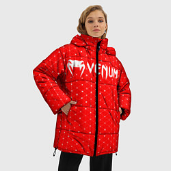 Куртка зимняя женская VENUM ВЕНУМ, цвет: 3D-черный — фото 2