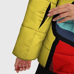 Куртка зимняя женская Among Us classic, цвет: 3D-черный — фото 2