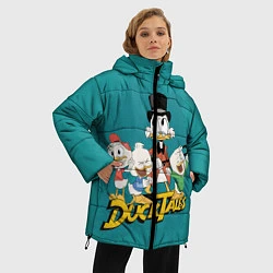 Куртка зимняя женская Ducktales, цвет: 3D-черный — фото 2