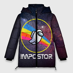 Куртка зимняя женская NASA Impostor, цвет: 3D-черный