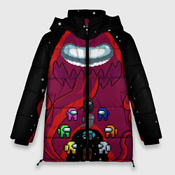 Куртка зимняя женская Impostor Monster, цвет: 3D-светло-серый