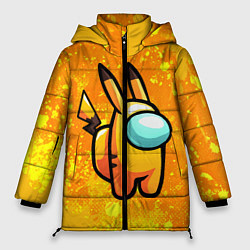 Женская зимняя куртка AMONG US - Pikachu