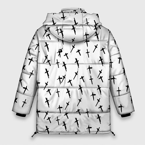 Женская зимняя куртка GHOSTEMANE / 3D-Светло-серый – фото 2