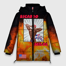 Куртка зимняя женская Big Ricardo, цвет: 3D-черный