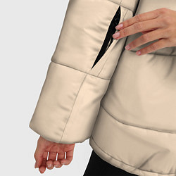 Куртка зимняя женская ANANAS, цвет: 3D-черный — фото 2