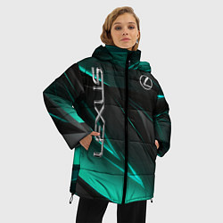 Куртка зимняя женская Lexus, цвет: 3D-черный — фото 2