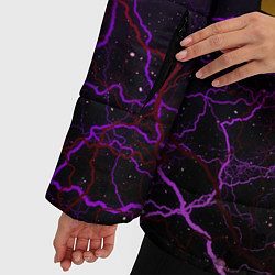 Куртка зимняя женская Among Us x Brawl Stars, цвет: 3D-черный — фото 2