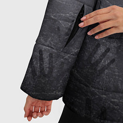 Куртка зимняя женская ЛАДОНИ УШЕДШИХ, цвет: 3D-черный — фото 2