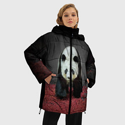 Куртка зимняя женская ПАНДА, цвет: 3D-красный — фото 2