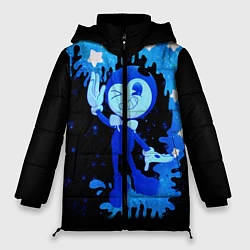 Куртка зимняя женская Bendy And The Ink Machine, цвет: 3D-черный