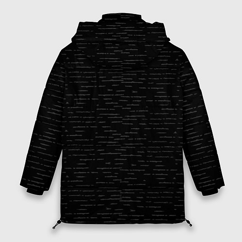 Женская зимняя куртка Изыди вирус окаянный / 3D-Светло-серый – фото 2