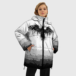 Куртка зимняя женская ЧЁРНЫЙ ВОРОН, цвет: 3D-черный — фото 2