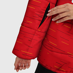 Куртка зимняя женская MANCHESTER UNITED 2021 - HOME, цвет: 3D-красный — фото 2