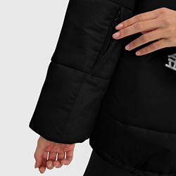 Куртка зимняя женская Кен Канеки, цвет: 3D-черный — фото 2