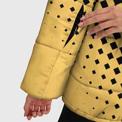 Куртка зимняя женская BENDY AND THE INK MACHINE, цвет: 3D-черный — фото 2