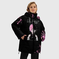 Куртка зимняя женская Лил Пип, цвет: 3D-черный — фото 2