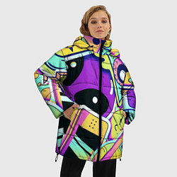 Куртка зимняя женская Alien, цвет: 3D-черный — фото 2
