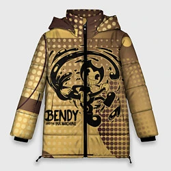 Куртка зимняя женская BENDY AND THE INK MACHINE, цвет: 3D-черный