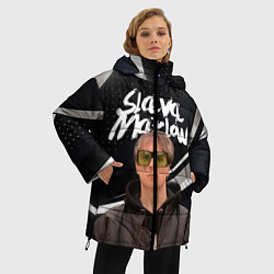Куртка зимняя женская SLAVA MARLOW АРТЁМ ГОТЛИБ, цвет: 3D-красный — фото 2
