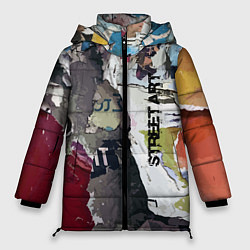 Куртка зимняя женская Street art, цвет: 3D-черный