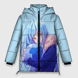 Куртка зимняя женская Slime, цвет: 3D-черный
