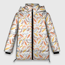 Куртка зимняя женская Перьевой вальс, цвет: 3D-черный