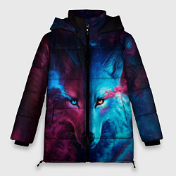 Куртка зимняя женская ЗВЕЗДНЫЙ ВОЛК, цвет: 3D-черный