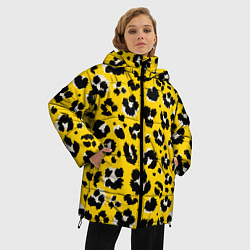 Куртка зимняя женская Леопард, цвет: 3D-светло-серый — фото 2