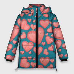 Куртка зимняя женская Любовь, цвет: 3D-светло-серый