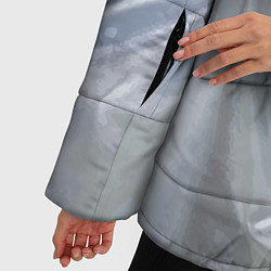 Куртка зимняя женская Фольга, цвет: 3D-черный — фото 2