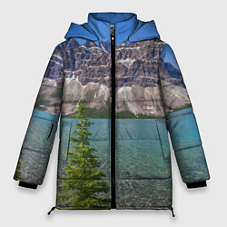 Куртка зимняя женская Горное озеро, цвет: 3D-красный