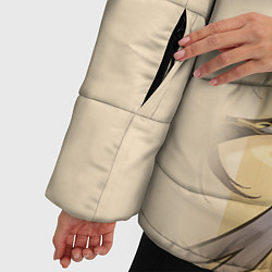 Куртка зимняя женская Genshin Impact, цвет: 3D-черный — фото 2