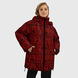 Куртка зимняя женская Runic, цвет: 3D-черный — фото 2