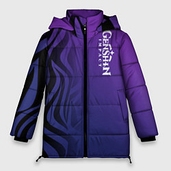 Куртка зимняя женская Genshin Impact, цвет: 3D-светло-серый