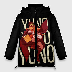 Куртка зимняя женская Yuno, цвет: 3D-черный