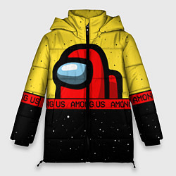 Куртка зимняя женская AMONG US Амонг Ас, цвет: 3D-черный