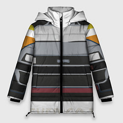 Куртка зимняя женская Back to the Future, цвет: 3D-светло-серый