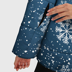 Куртка зимняя женская Снежное Настроенние, цвет: 3D-красный — фото 2