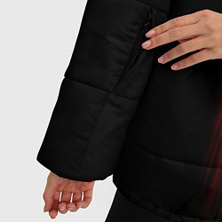 Куртка зимняя женская AMONG US - РАДУГА, цвет: 3D-светло-серый — фото 2