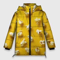 Куртка зимняя женская Попкорн, цвет: 3D-черный