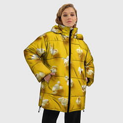 Куртка зимняя женская Попкорн, цвет: 3D-черный — фото 2