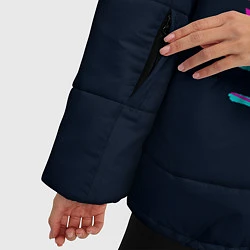 Куртка зимняя женская Skyline R33, цвет: 3D-черный — фото 2